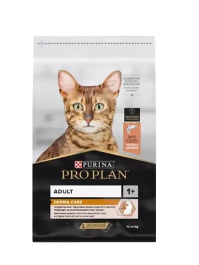 PRO PLAN (ПРО ПЛАН) сухой корм кошек с чувствительным пищеварением с лососем 10 кг