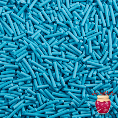 Посыпка "Вермишель ГОЛУБАЯ 3-8 мм", 75 гр.