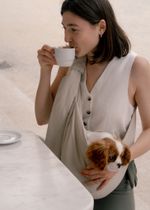 Сумка-слинг "Пони-Кенгурони" Бежевая