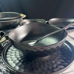 Lenardi 205-670 Салатник 20см ROCA в под.уп.(х36)Фарфор