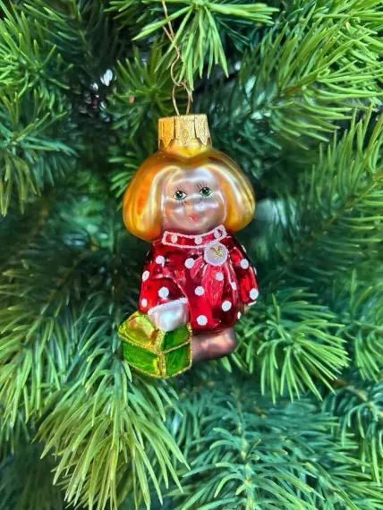 Формовая игрушка Домовенок 8 см., стекло, Витус (А440)