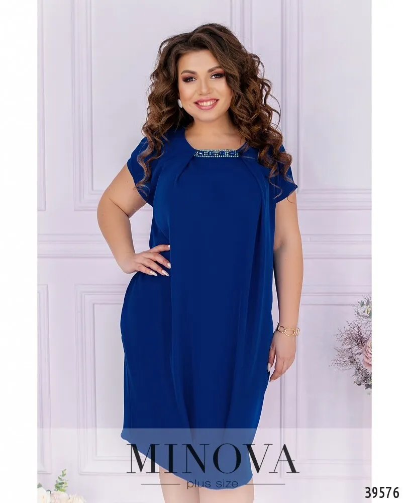 Платье 126-электрик Minova