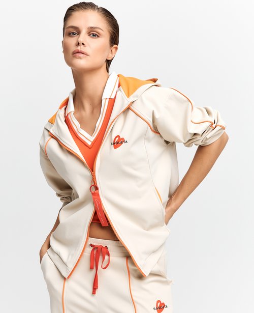 Толстовка на молнии, RAQUETA x А.Мыскина