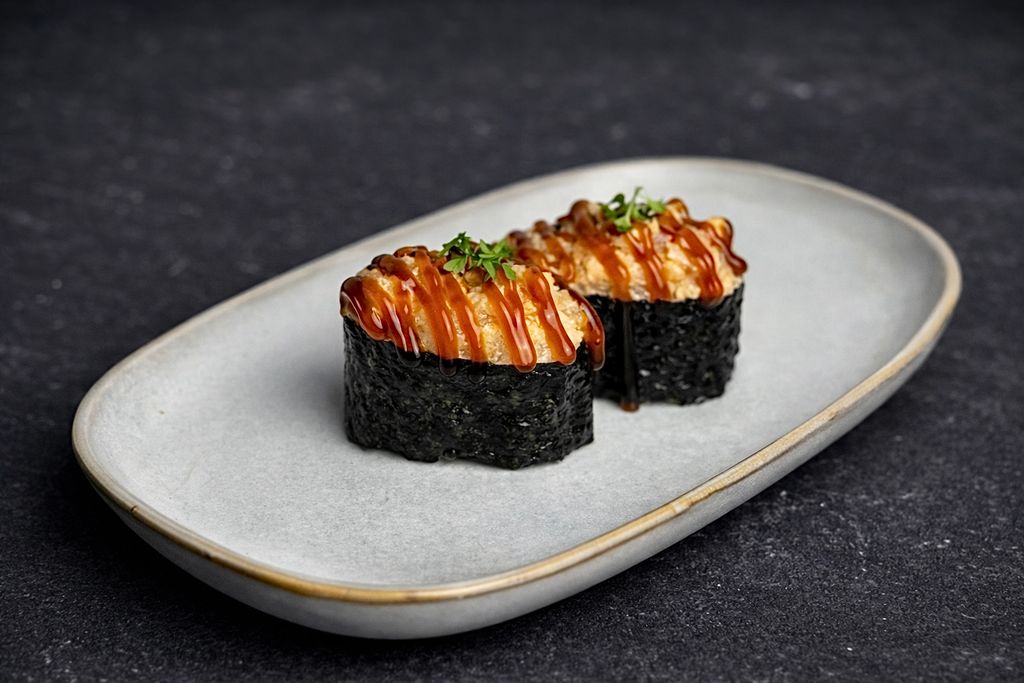 Гунканы с морским окунем изумидай (2 шт)