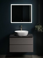 Тумба с раковиной Sancos SNOB R 80 со столешницей, Doha Soft