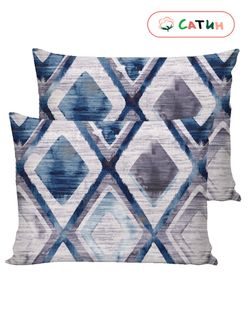 Постельное белье сатин Milky Garden "Diamond/Diamond (компаньон)" евро Наволочка 50х70 см 2 шт Простынь 240x215 см Пододеяльник 200x215 см