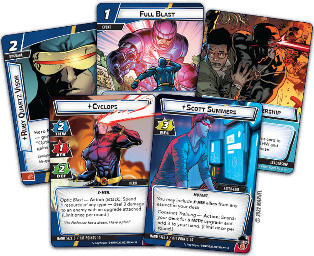 (Бронь) Marvel Champions LCG - Cyclops Hero Pack