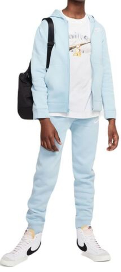 Костюм теннисный Nike Boys NSW Track Suit BF Core - ocean bliss/ocean bliss/white