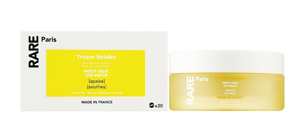 RARE Paris Tresor Solaire Успокаивающие патчи для глаз