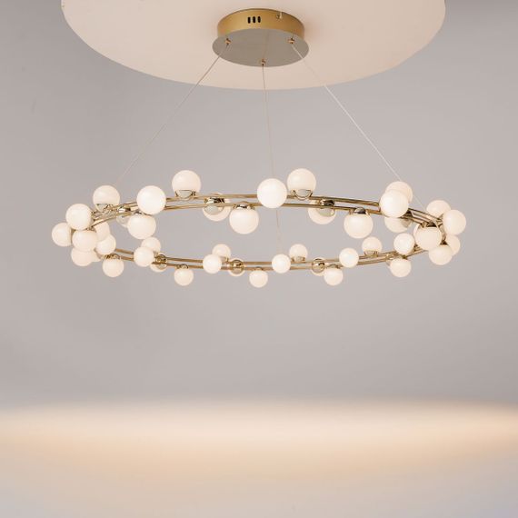 Подвесная светодиодная люстра Maytoni Tessara MOD081PL-L50G3K