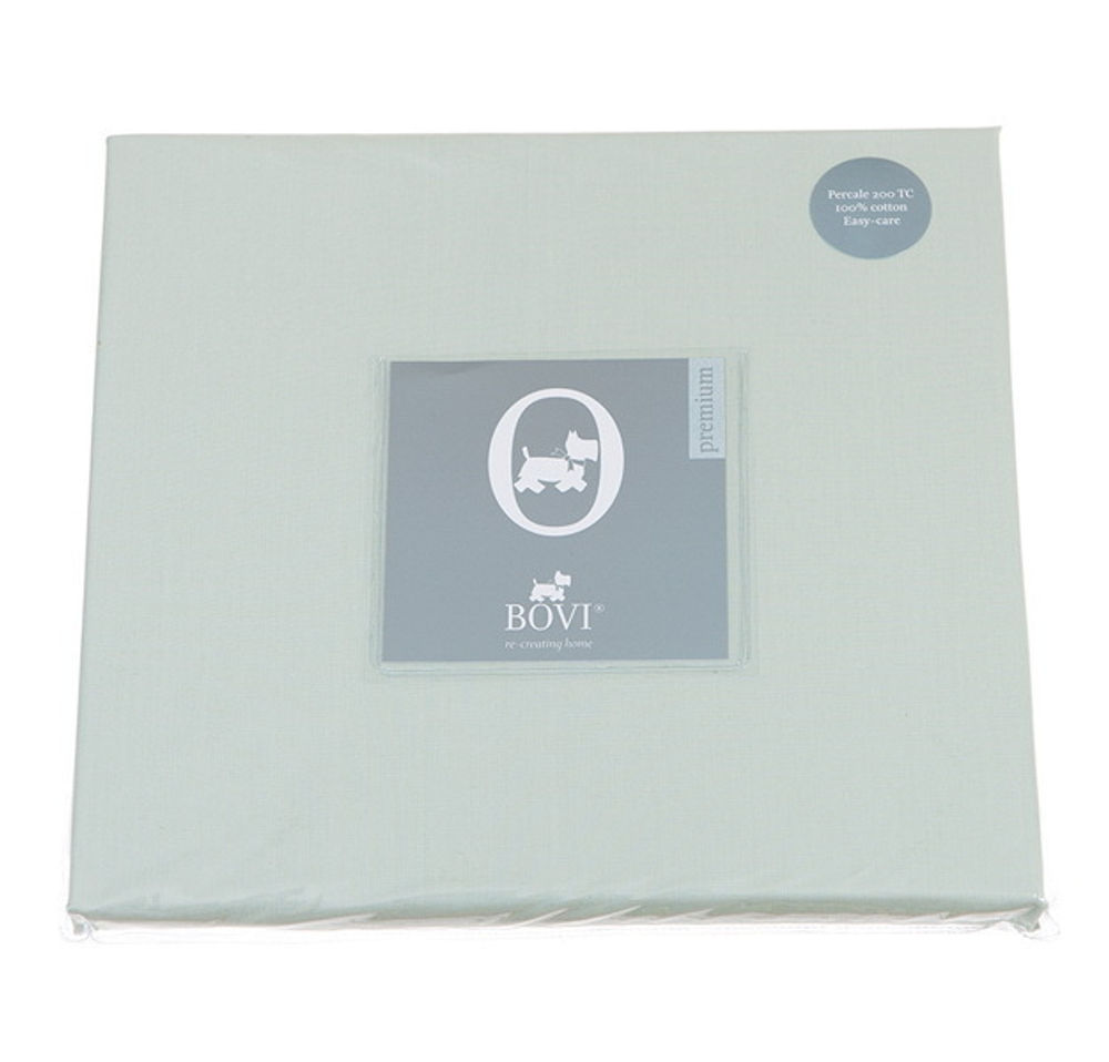 Простыня на резинке 180х200х30 Bovi (SB) Весенний сад салатовая Португалия