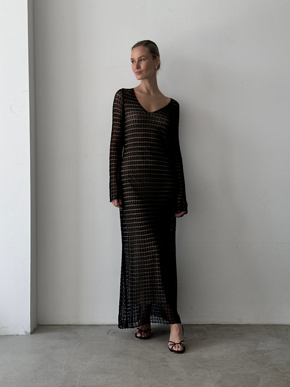 Комплект MOANA с бежевой комбинацией, бежевый