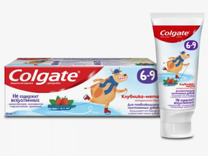 COLGATE Зубная паста Клубника-мята 6-9лет 60мл