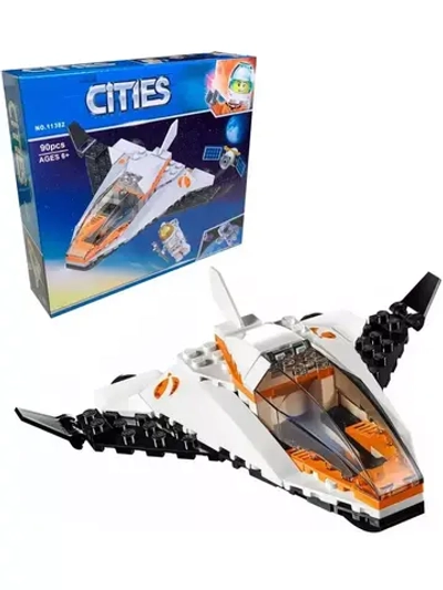 Конструктор Сити Миссия по ремонту спутника 90 дет 11382