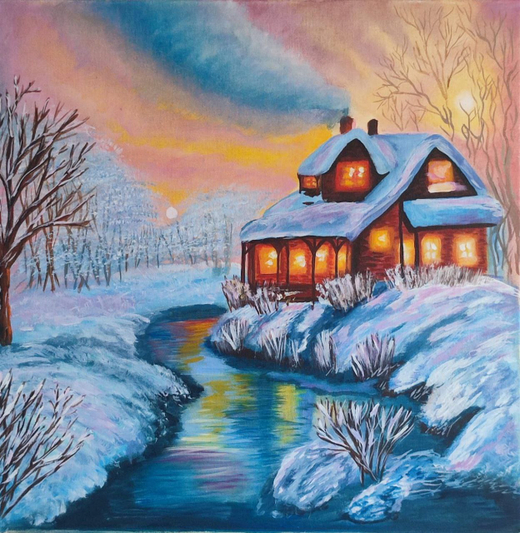 Зимний день