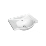 Тумба КЛИО 50, орех раковина Капри 55