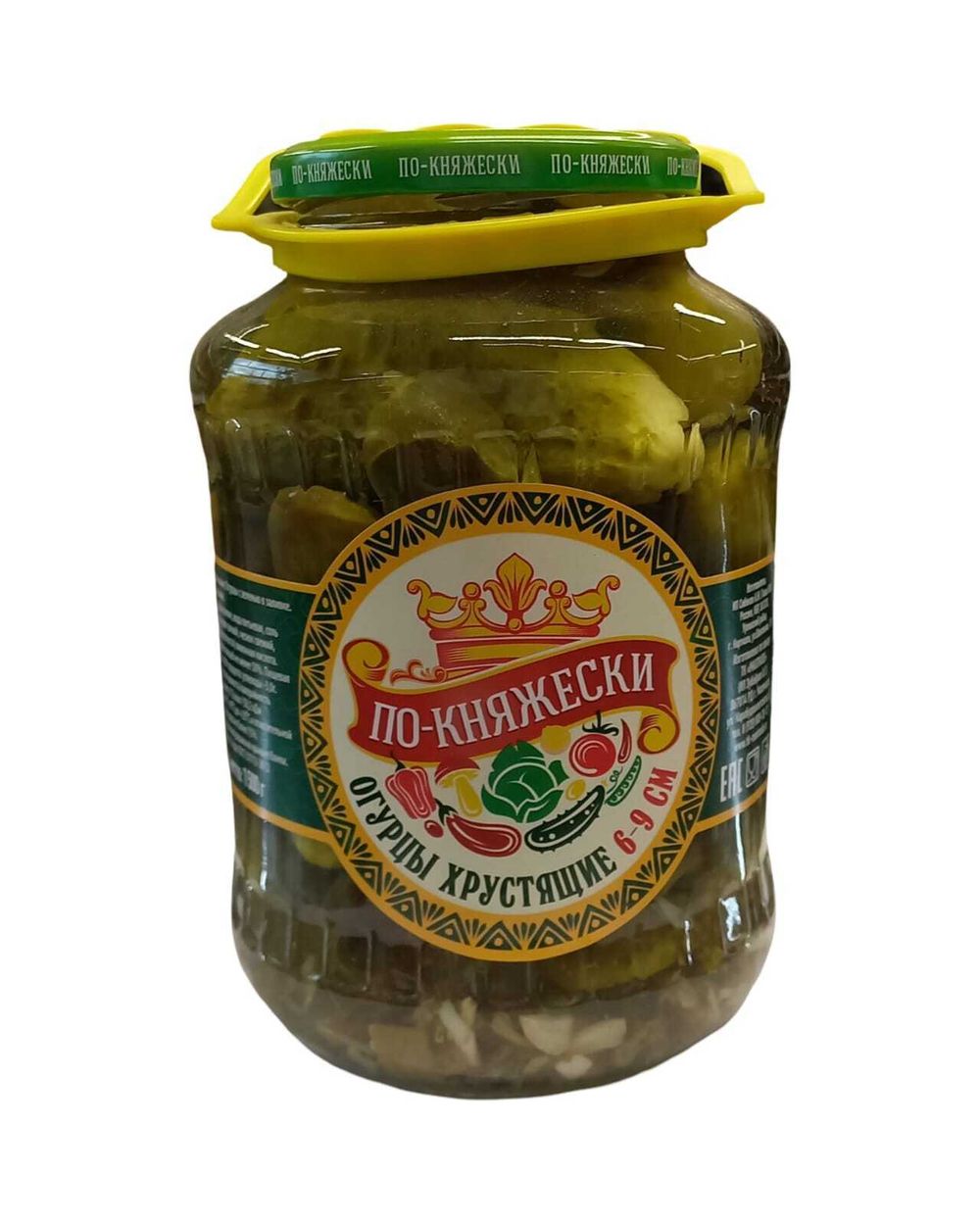По-Княжески Огурцы 1,5л