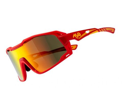 Спортивные очки 720armour Flash / Matte Ferrari Red w/ Ferrari Red Temple / Champion Gold Ti / Cylinder Lens