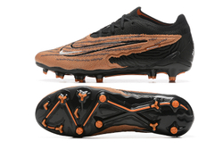 Бутсы Nike Phantom GX Elite FG (Черный+золотой)