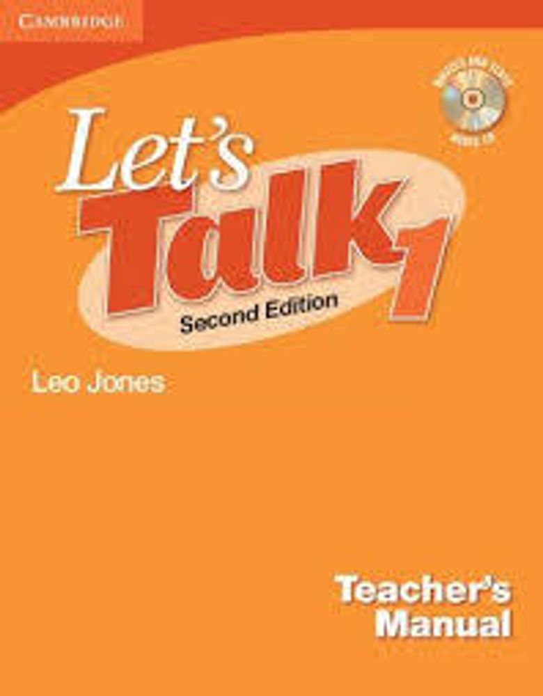 Let&#39;s Talk 1 Teacher&#39;s Manual with Audio CD
