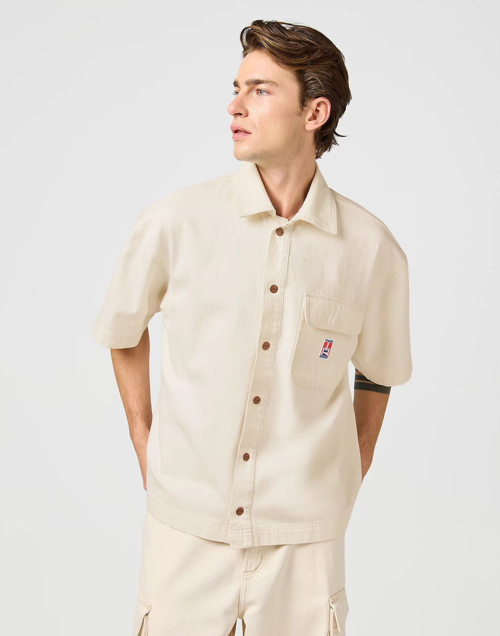 Рубашка мужская WRANGLER SS CJ OVERSHIRT