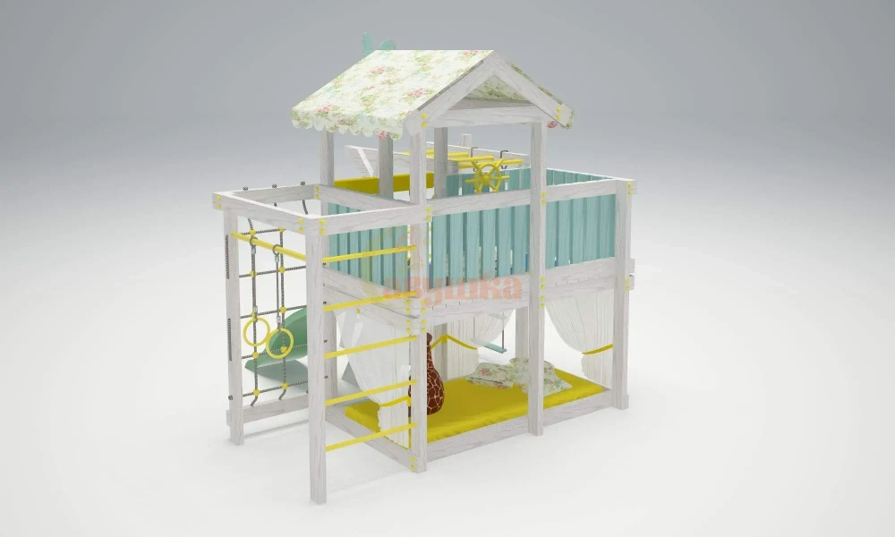 Игровой комплекс из дерева"Baby - 4"