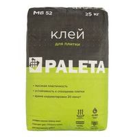 Клей для плитки Paleta MB-52 С0 25 кг