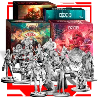 Ozob: A Cyberpunk Board Game - настольная игра