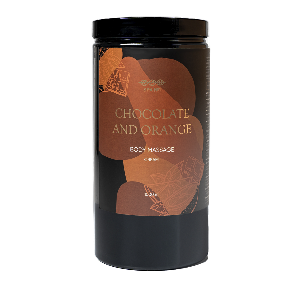 Крем для массажа Шоколад и Апельсин Spa№1 1000 мл