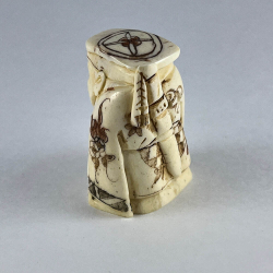 Статуэтка нэцкэ Дзюродзин с мечом