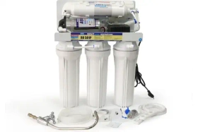 Система обратного осмоса RO501P, 5 ступеней очистки, с насосом, Belamos