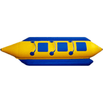 Водный банан, мест для посадки 3, без усиления