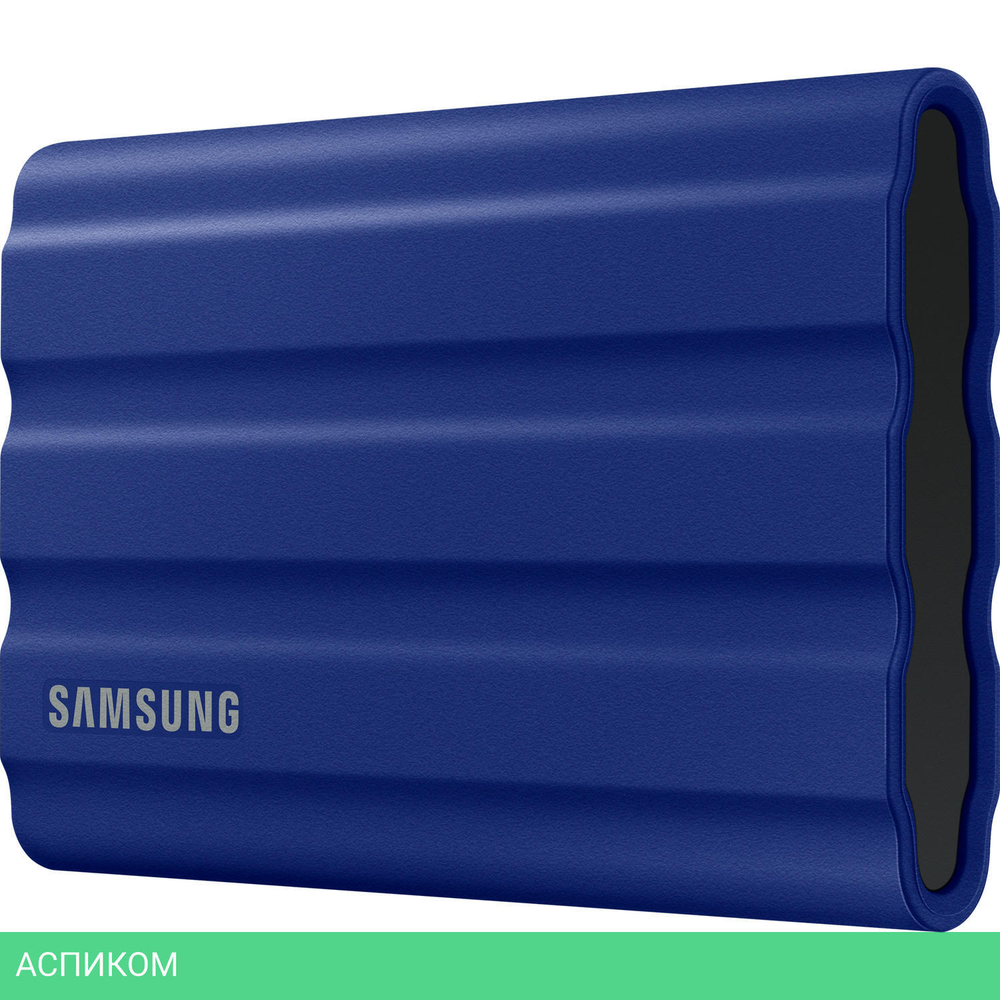Внешний накопитель Samsung T7 Shield 2TB синий (MU-PE2T0R/WW)