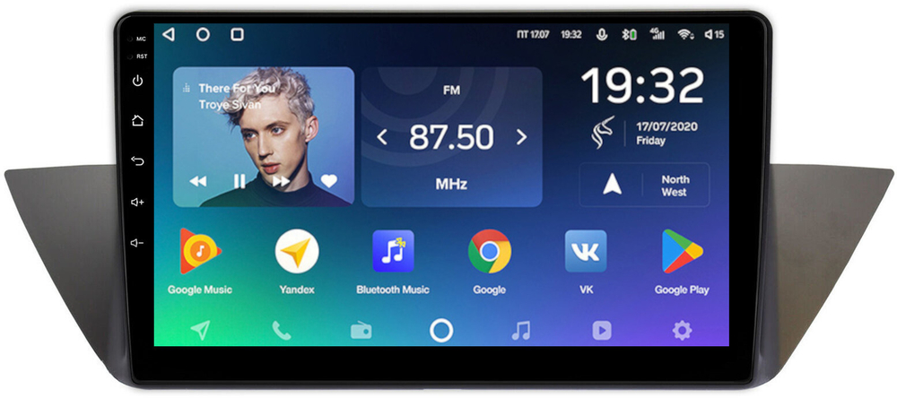 Магнитола BMW X1 E84 2009-2014 (взамен верхнего бардачка) - Teyes SPRO+ монитор 10" IPS на Android 10, ТОП процессор, 4Гб+64Гб, 4G SIM-слот