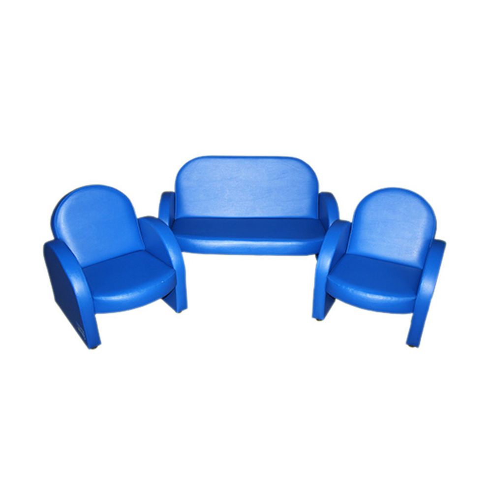 Комплект мягкой игровой мебели «Малыш» синий