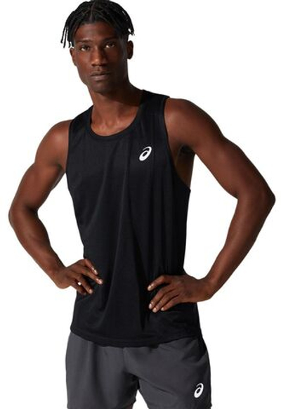 Мужская теннисная футболка Asics Core Singlet - performance black