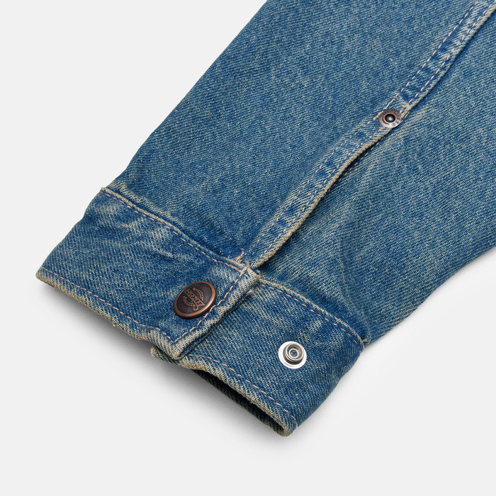 Куртка Dickies Denim Painter Jacket Khaki Tinted Blue артикул:DK0A88EGL231 - купить в магазине Дайс