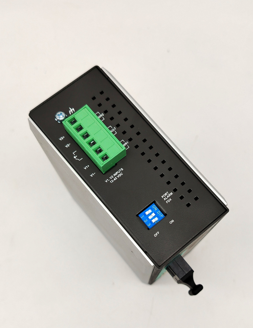 Медиаконвертер 10/100Base-TX RJ45-SC одномодовый промышленный Moxa IMC-101-S-SC