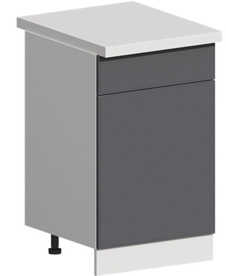 Кухня Модуль ШН1Я 500 Вотан / Графит Софт