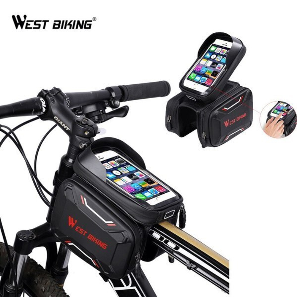 Сумка велосипедная на раму West Biking YP0707213
