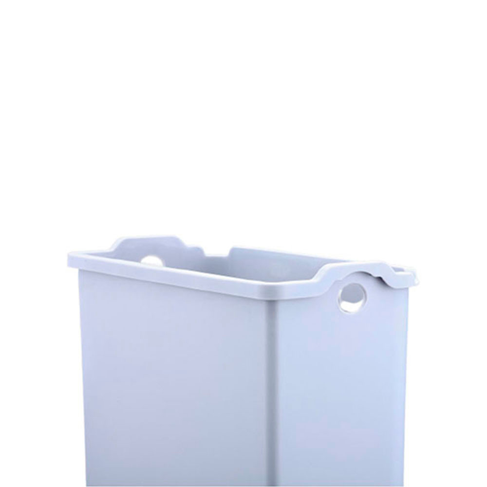 Ведро для мусора, внутр ведро, держатель м/мешков, Foodatlas JAH-541, 6л (синий)