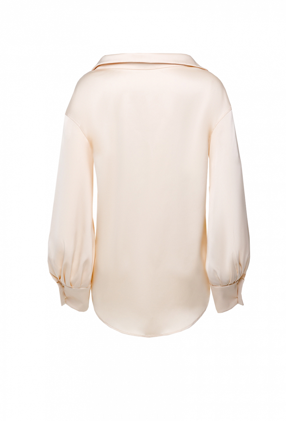 Fall/Winter 2021, Шелковая блуза с глубоким декольте