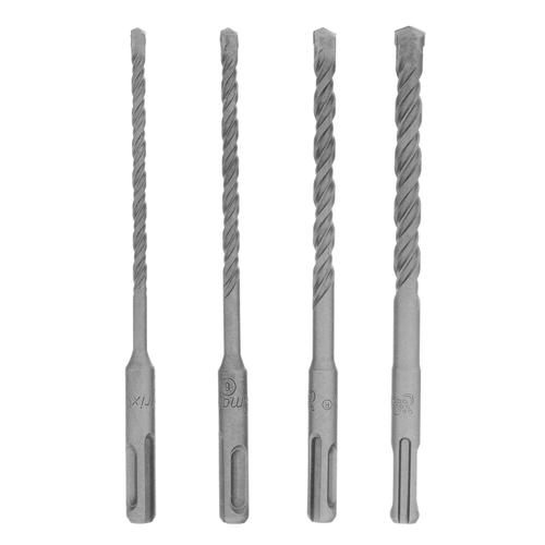 MATRIX Набор буров по бетону SDS+ 5-6-8-10 х 160мм 4шт в пластиковой коробке