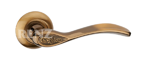 Ручка круг Ренц Флория, цвет кофе блестящий ЦАМ (гарантия - 10 лет)