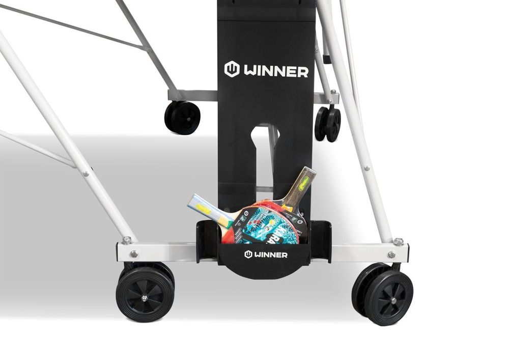 Теннисный стол всепогодный &quot;Winner S-600 Outdoor&quot; (274 х 152,5 х 76 см) с комплектом (сетка, 2 ракетки ,3 шарика )