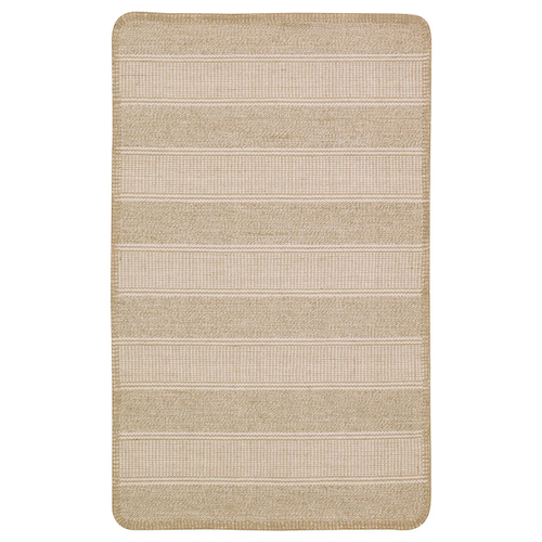 Безворсовый ковер IKEA KLEJS (КЛЕЙС), Бежевый, 50х80 см