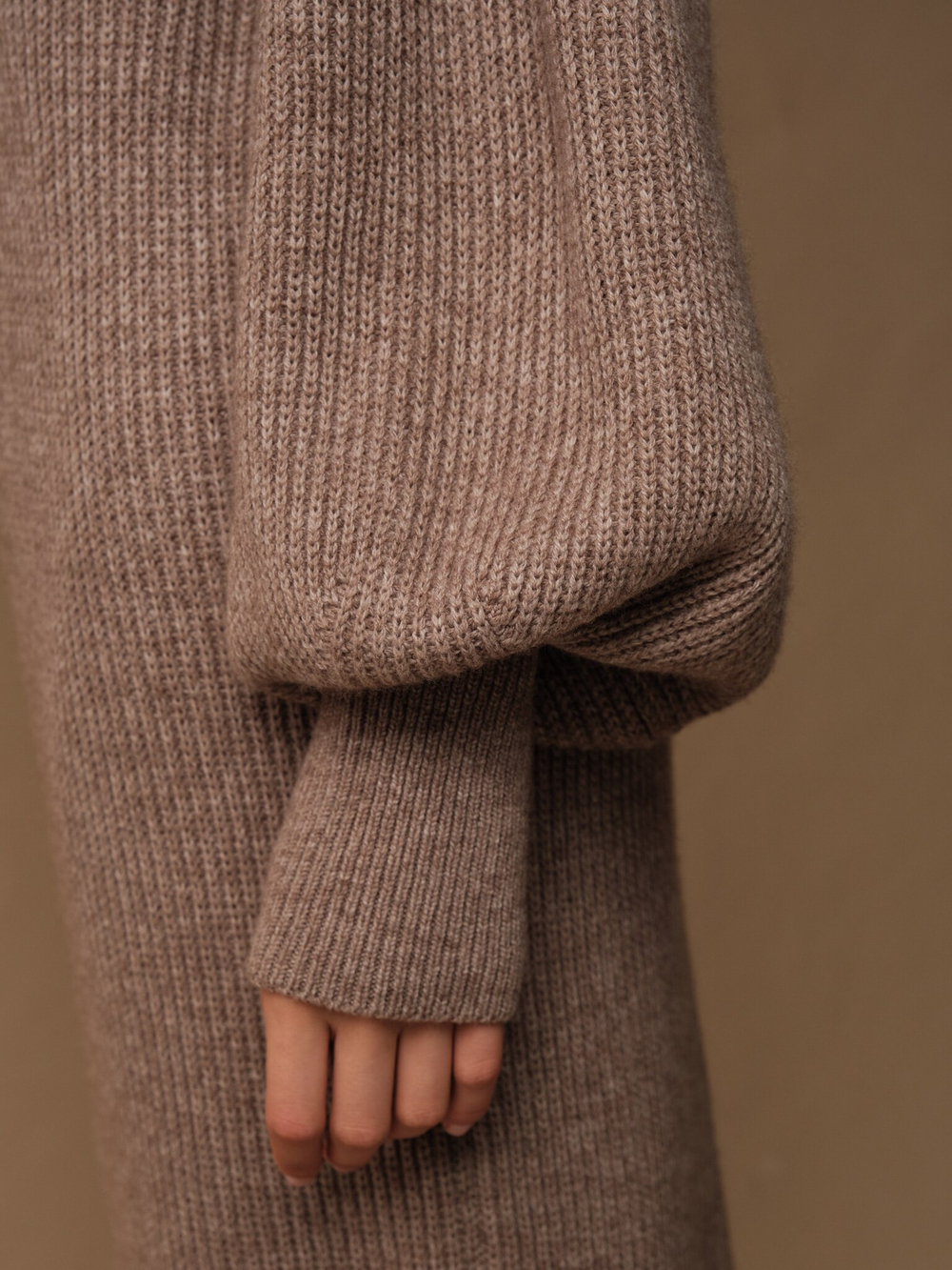 D0341-8044 Платье dbr, темно-бежевый