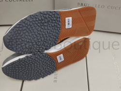 Мужские кроссовки Brunello Cucinelli серого цвета
