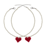 LOVERS ONLY necklace RED