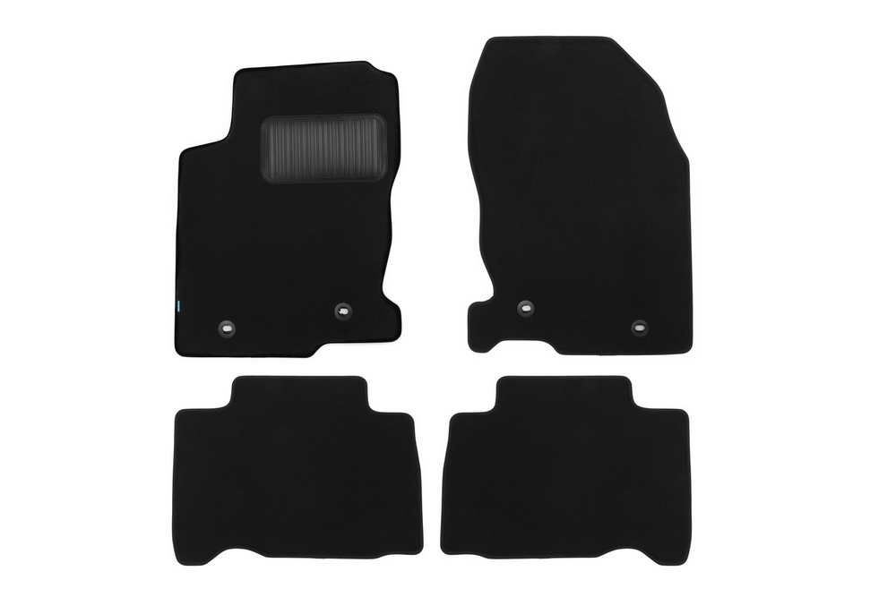 Коврики в салон для LEXUS NX 2014-2017, 2017-2021, кроссовер, 4 шт.(текстиль) KVR03297122110KH